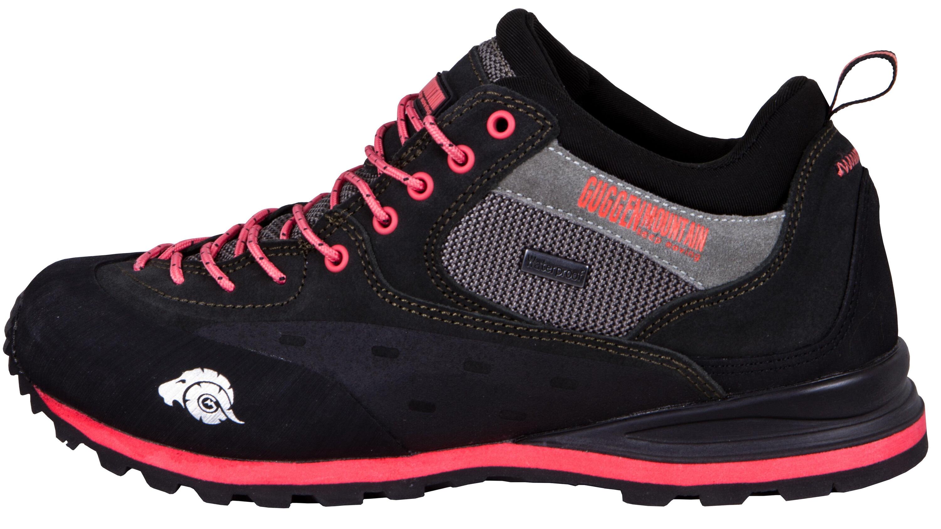 GUGGEN Mountain PT022 bottes de trekking et de randonnée femme daim 2/7