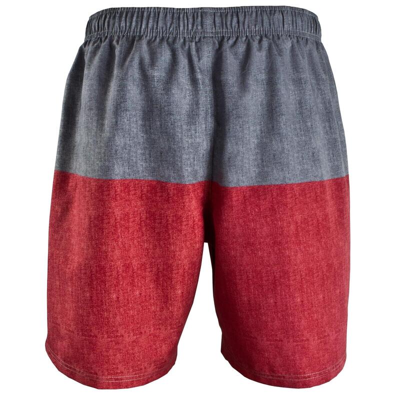 GUGGEN MOUNTAIN ZM1606 Herren Badehose im Streifenmuster Streifen