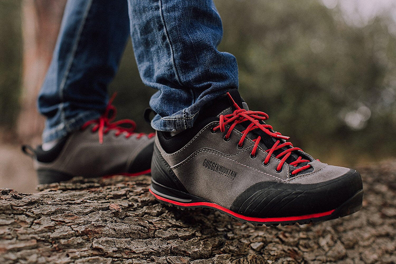Herren Wanderschuhe PT023 Wasserdicht mit Membran und Wildleder 2/7