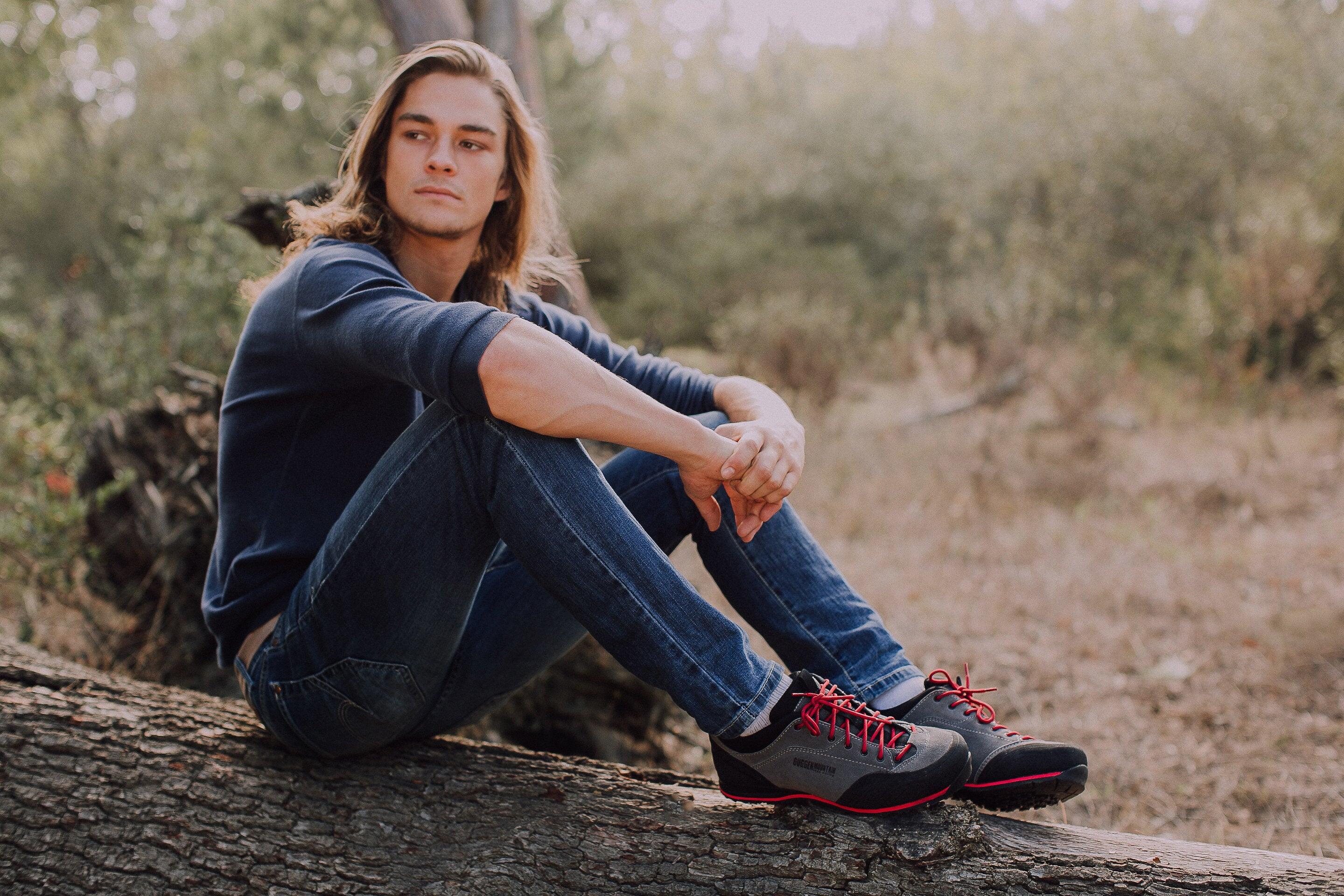 Herren Wanderschuhe PT023 Wasserdicht mit Membran und Wildleder 6/7
