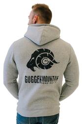 GUGGEN Mountain H02 Sweat à capuche en polaire à manches longues pour homme
