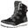 GUGGEN Mountain HPC57 Damen Fellstiefel mit Lammwolle Winterstiefel wasserdicht