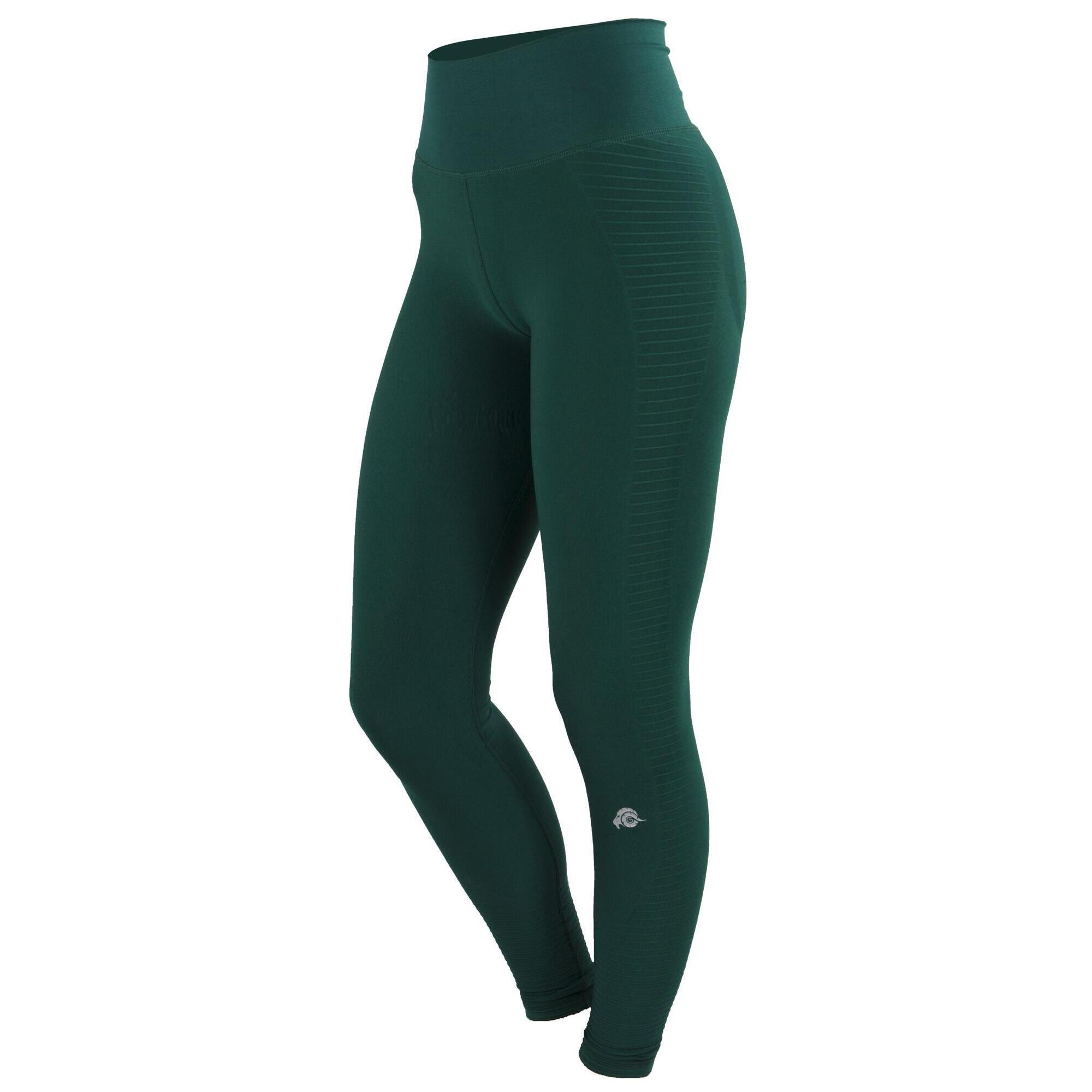 Guggen Mountain - Guggen Mountain Ll77 Tights Leggings Pour Femmes Seamless Collant - Caleçon Long - Vert - 48 Xl - Decathlon