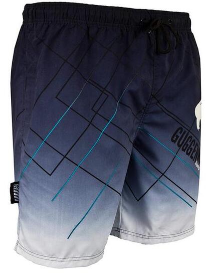 GUGGEN MOUNTAIN B2 Boardshort Short Maillot de bain homme avec motif