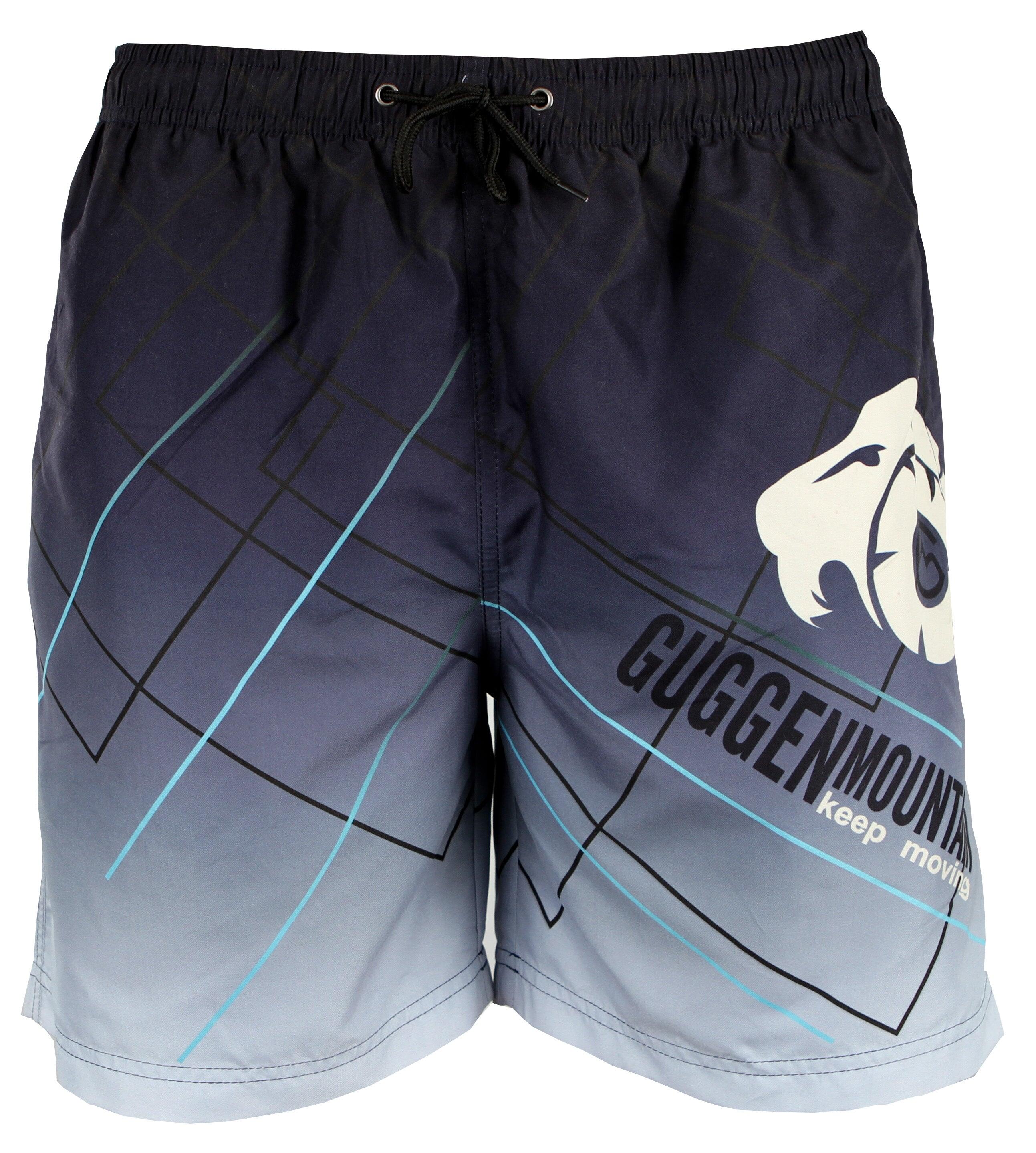 GUGGEN MOUNTAIN B2 Heren Zwembroek met Patroon *Hoge kwaliteit print* 2/5
