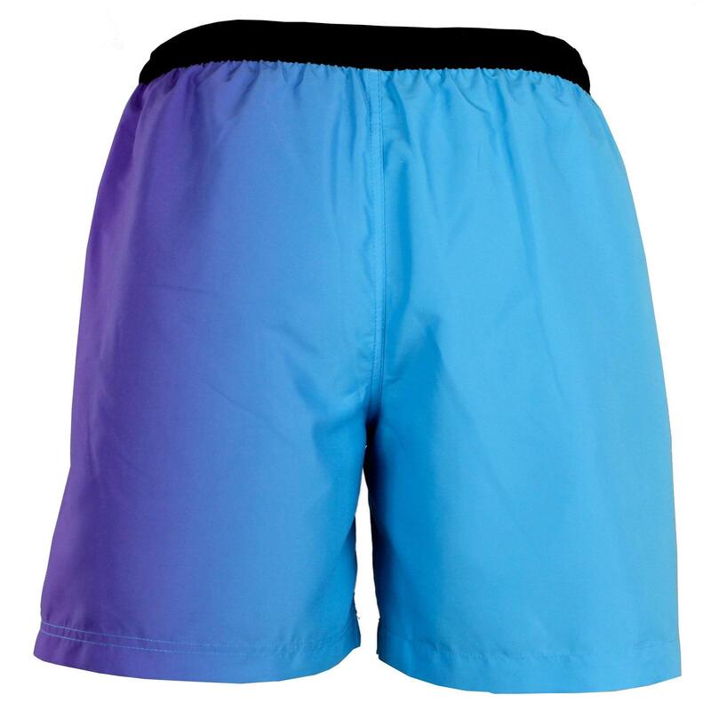 GUGGEN MOUNTAIN B12 Herren Badehose mit Streifen blau lila