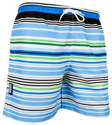 GUGGEN MOUNTAIN 2347 Boardshort Short Maillot de bain homme à rayures