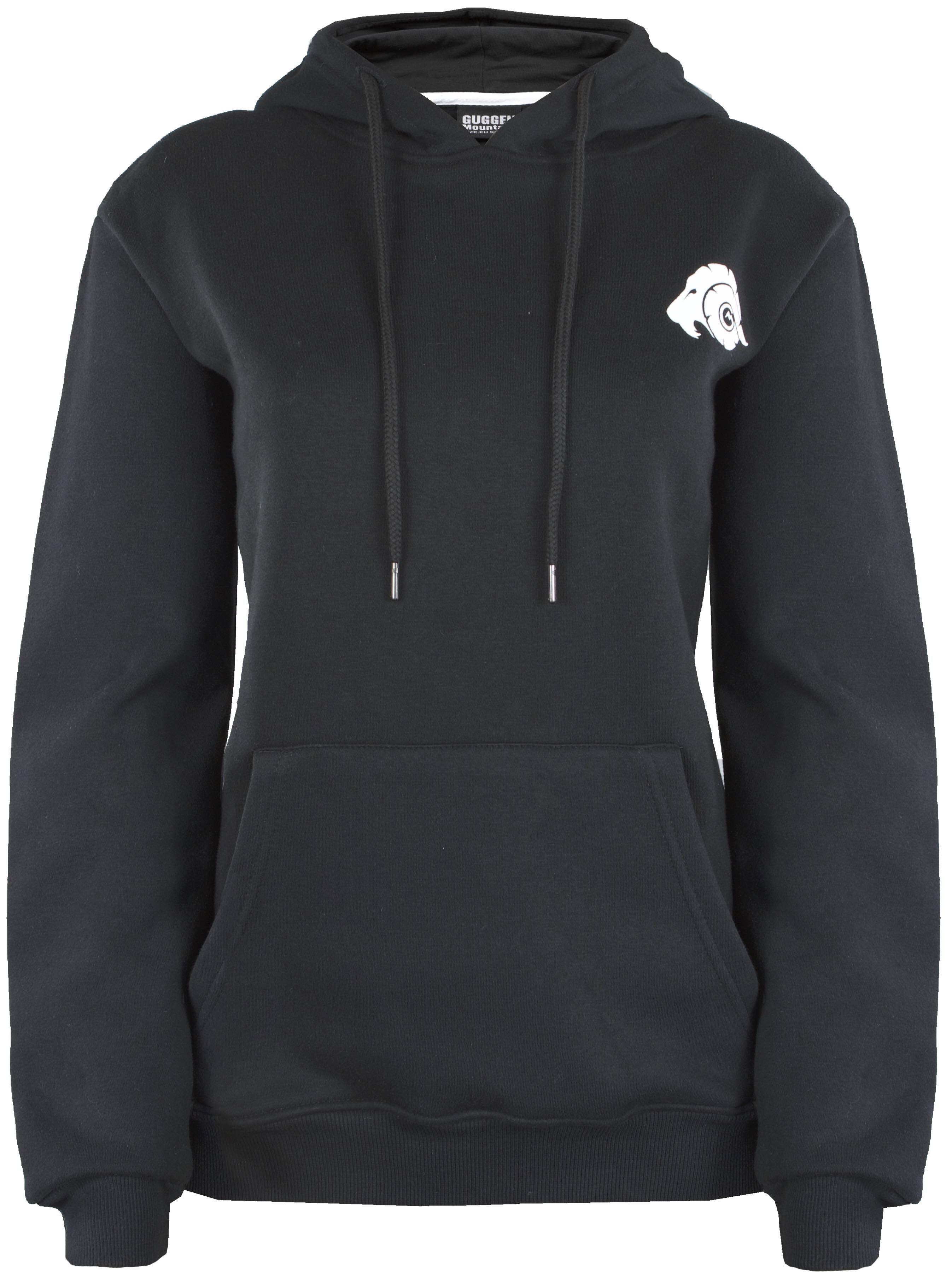 GUGGEN MOUNTAIN Dameshoodie HW08, fleecehoodie, capuchon met lange mouwen, buiten