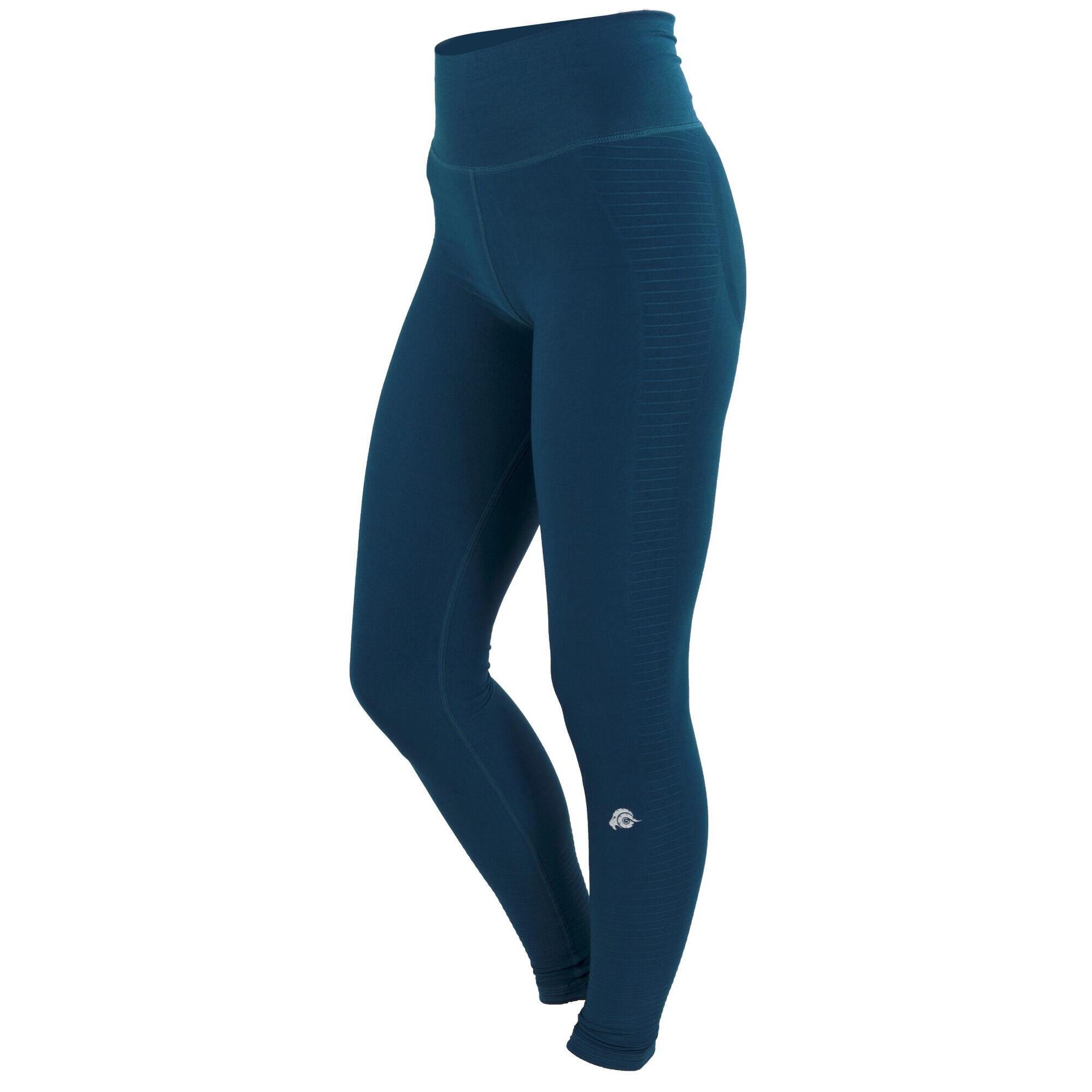 Guggen Mountain - Guggen Mountain Ll77 Tights Leggings Pour Femmes Seamless Collant - Caleçon Long - Bleu - 48 Xl - Decathlon