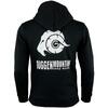 GUGGEN Mountain H06 herenhoodie met rits en fleecehoodie