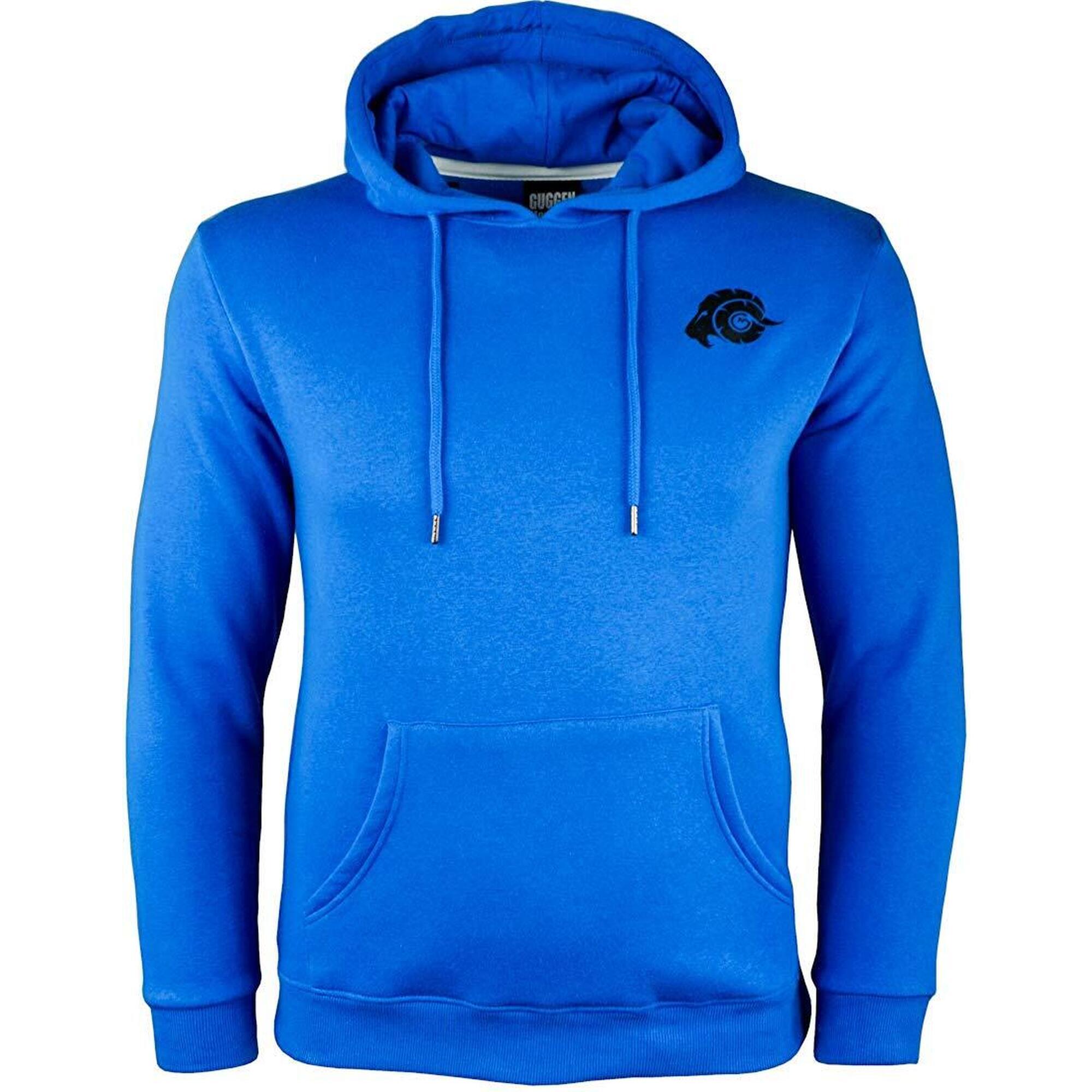 Guggen Mountain - Guggen Mountain H02 Sweat À Capuche En Polaire À Manches Longues Pour Homme - Pull - Bleu - 56 3xl - Decathlon