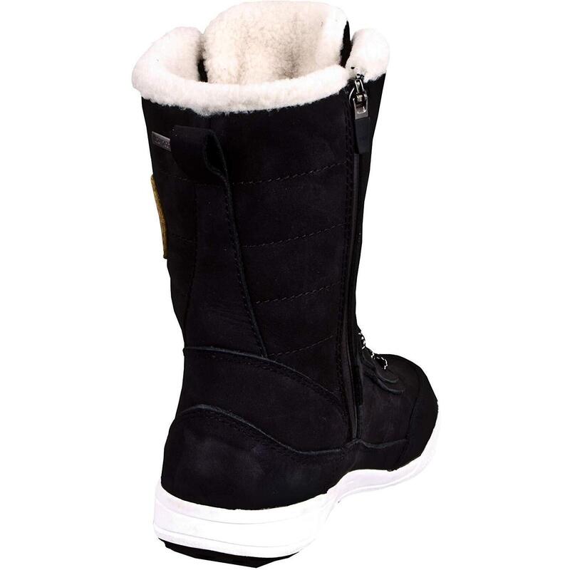 GUGGEN Montaña HPC58 señoras botas de piel parcialmente forrado invierno de lana