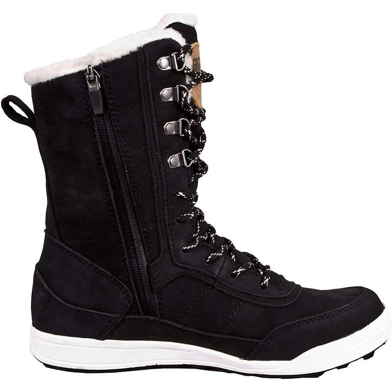 GUGGEN Montaña HPC58 señoras botas de piel parcialmente forrado invierno de lana