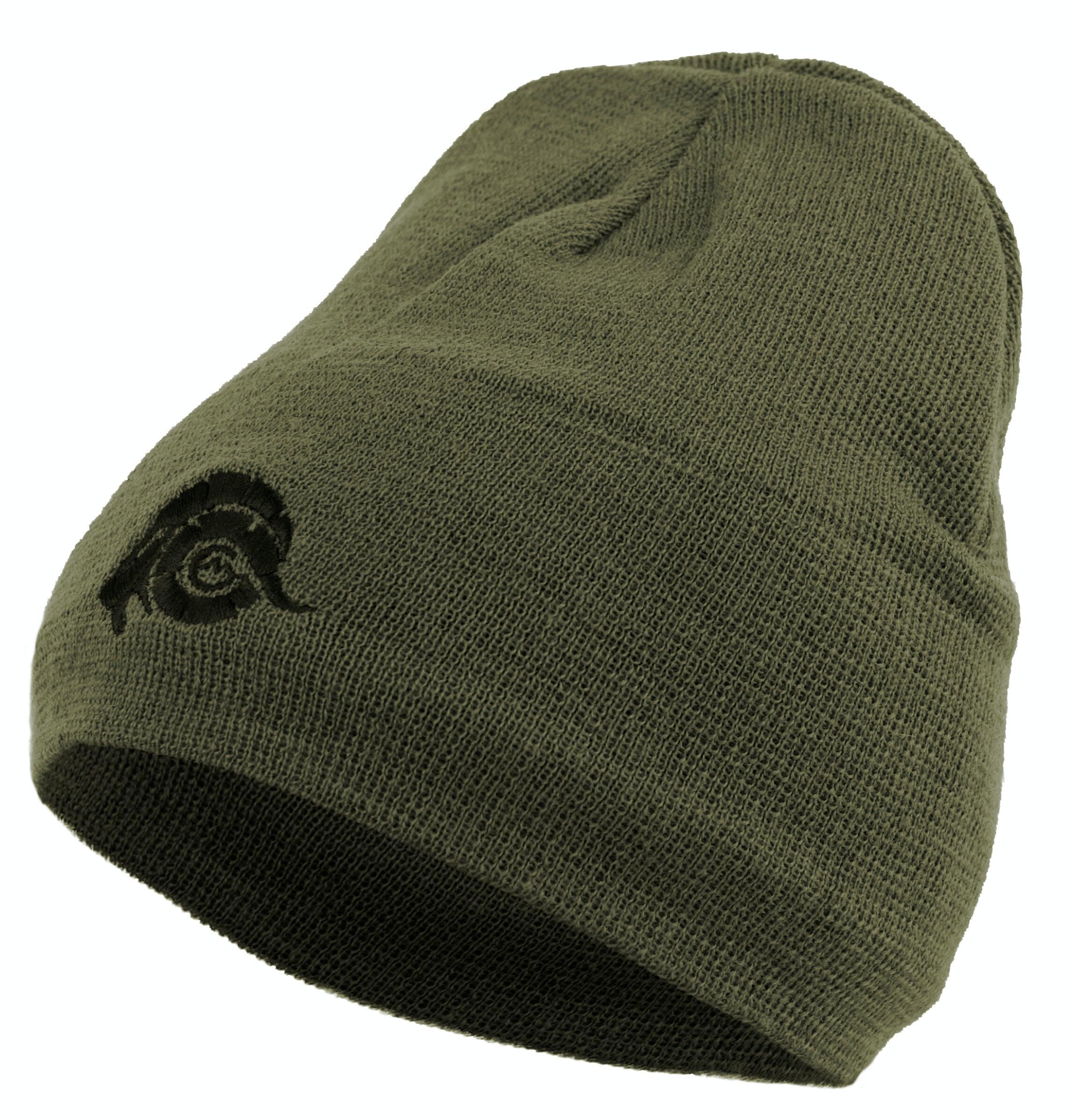 GUGGEN MOUNTAIN GUGGEN Mountain K901 beanie van wol met een lichte fleecevoering