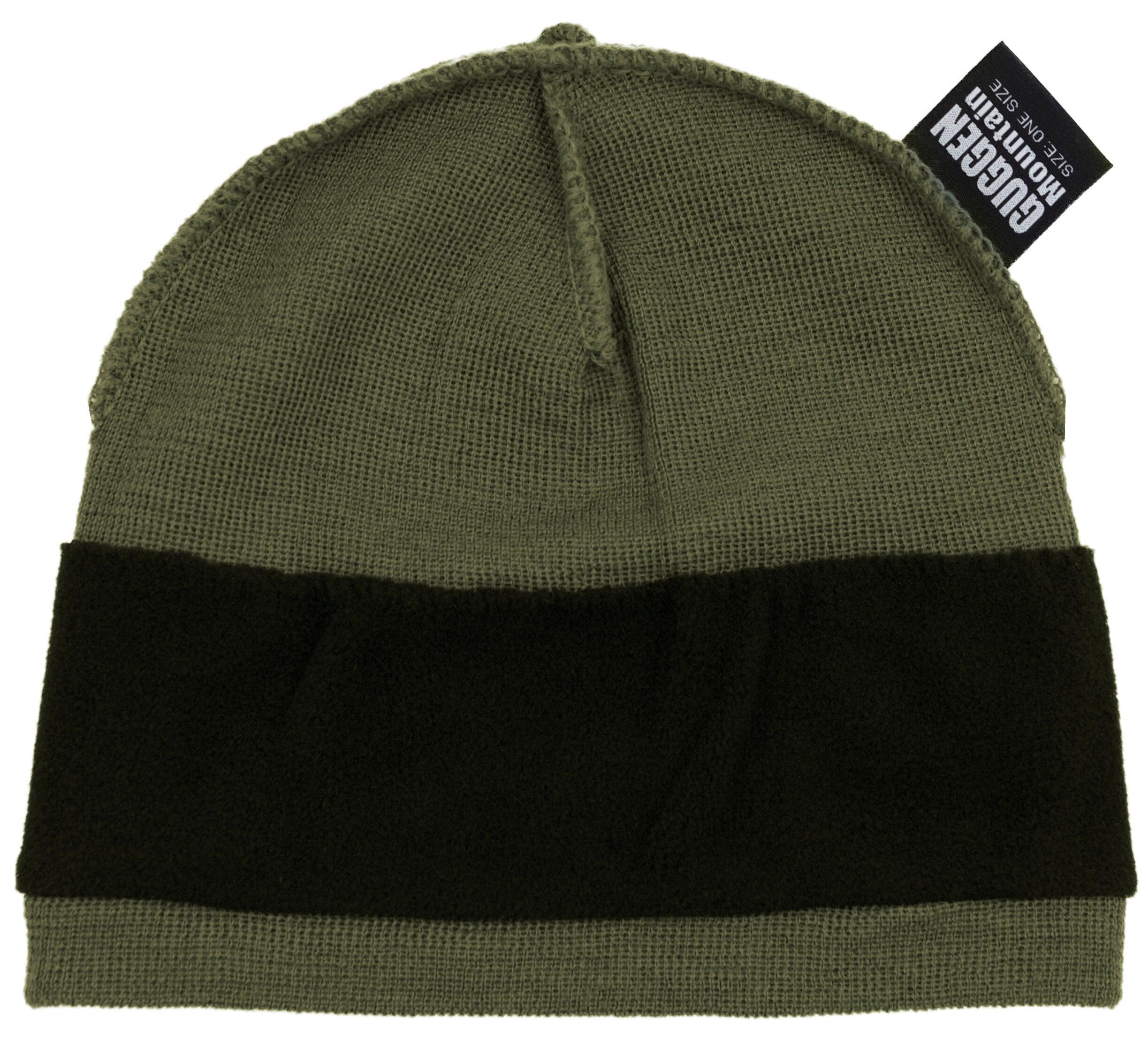 GUGGEN Mountain K901 Gorro de lana con forro polar ligero 5/7
