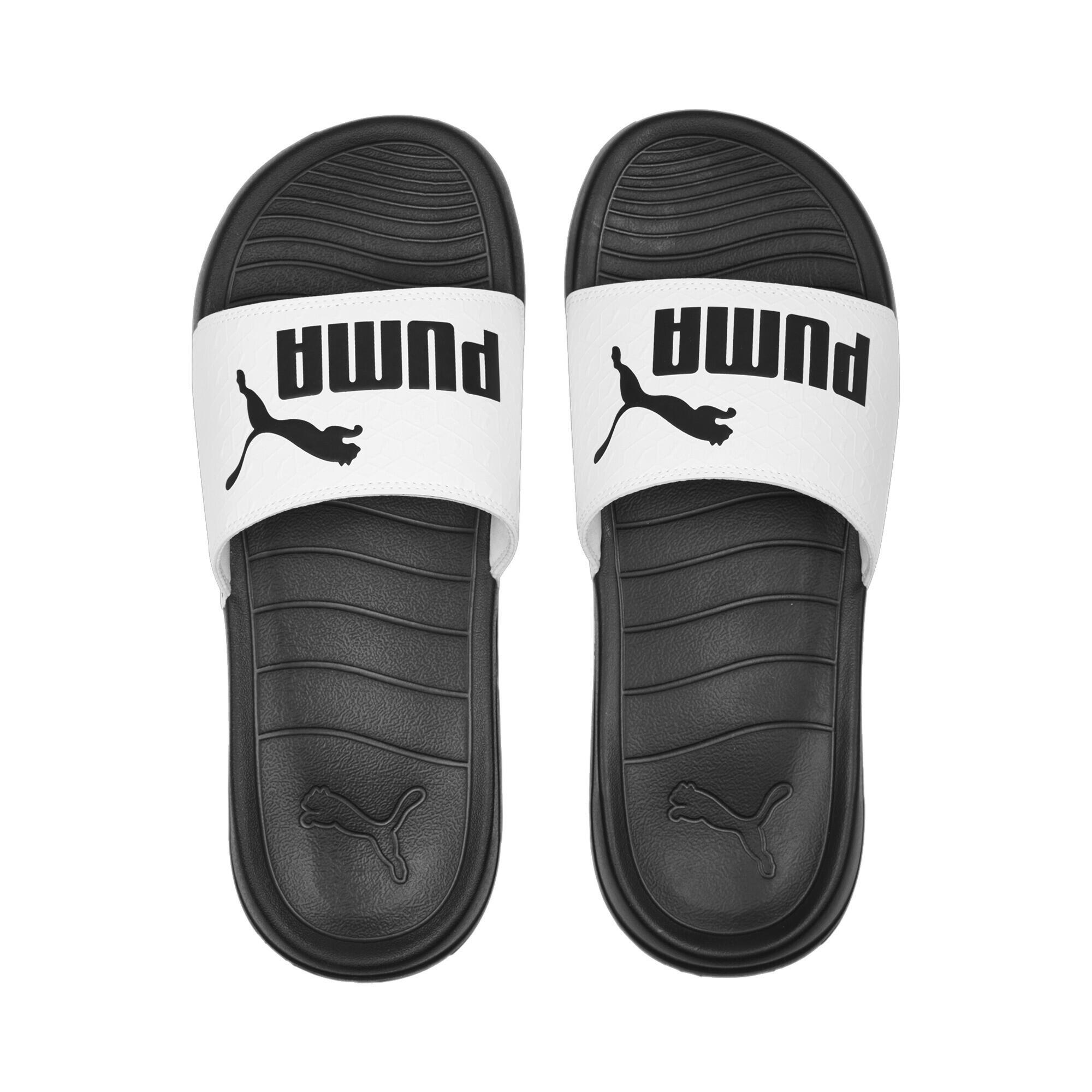Claquettes Popcat 20 Logo Power PUMA White Black 6/6