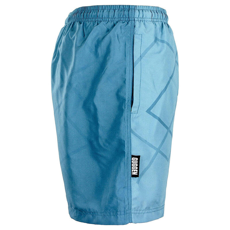 GUGGEN MOUNTAIN B5 Boardshort Short Maillot de bain homme avec motif