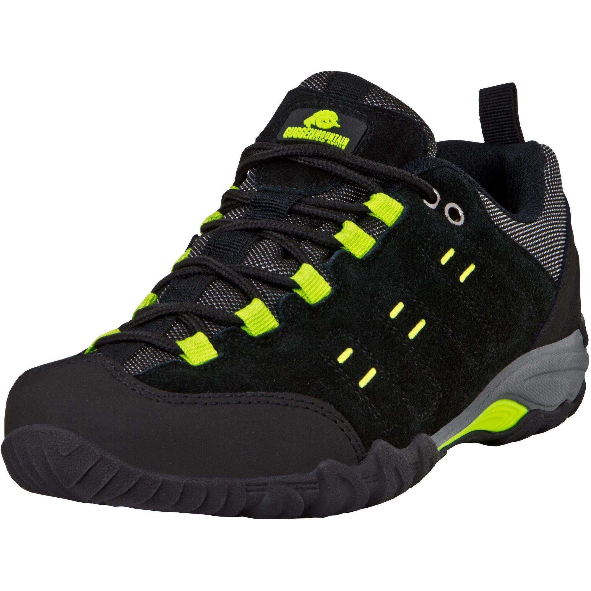 Guggen Mountain - Guggen Mountain T004 Bottes De Trekking Et De Randonnée Pour Hommes En Daim - Chaussures De Sport - Vert - 40 - Decathlon