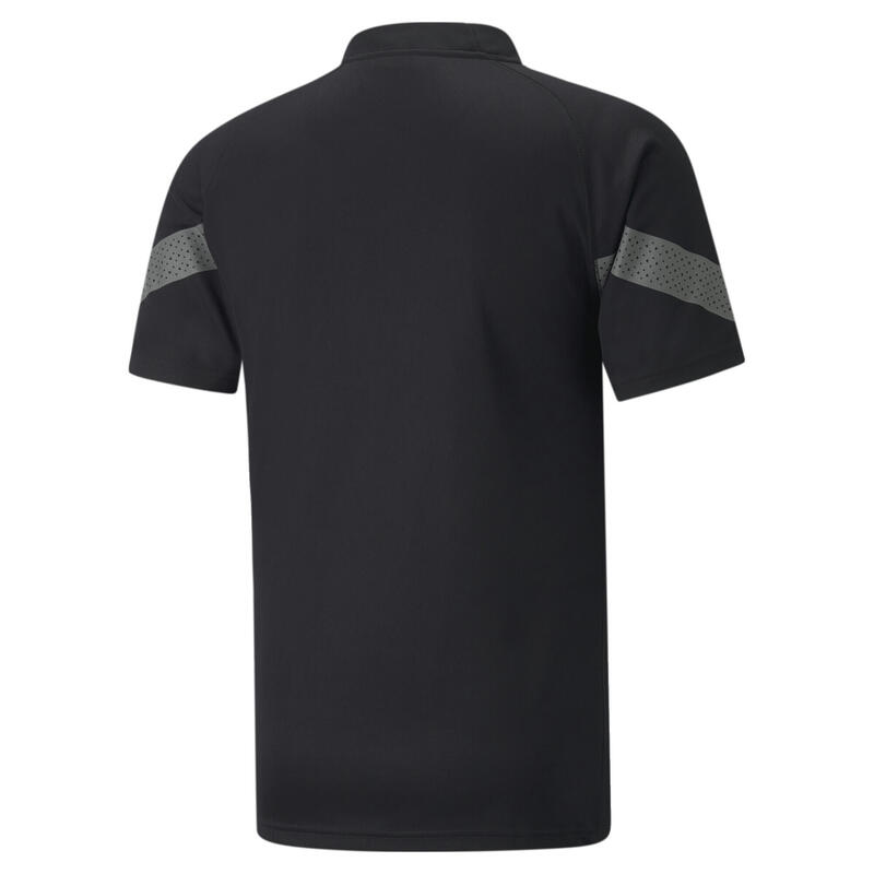 teamFINAL trainingsjersey voor heren PUMA Black Smoked Pearl Silver Gray