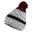 Cappello invernale GUGGEN Mountain K109 con pompon e fodera in pile leggero