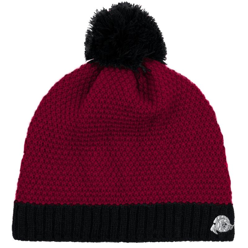 Căciulă de iarnă GUGGEN Mountain K119 cu căptușeală din lână și bobble, unisex