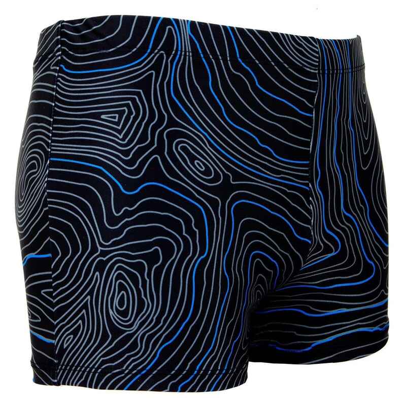 GUGGEN MOUNTAIN Herren Badehose eng anliegend gestreift *High Quality Print*