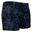 GUGGEN MOUNTAIN Herren Badehose eng anliegend gestreift Boxerbadehose