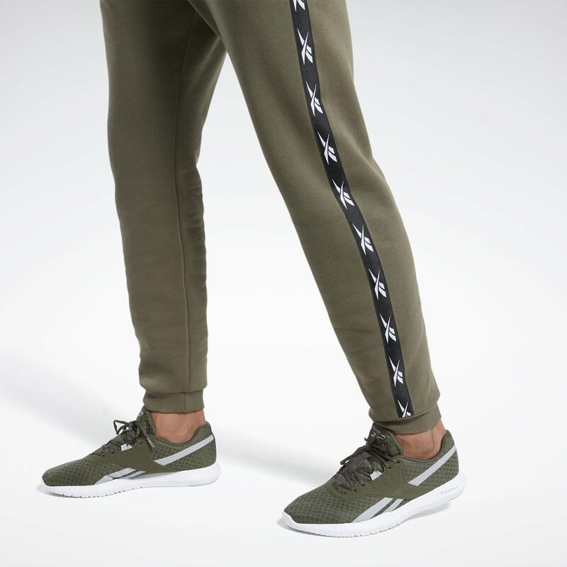 Pantaloni barbati Reebok Essentials Tape, Verde