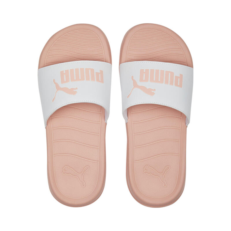 Claquettes Popcat 20 PUMA White Apricot Blush Pink