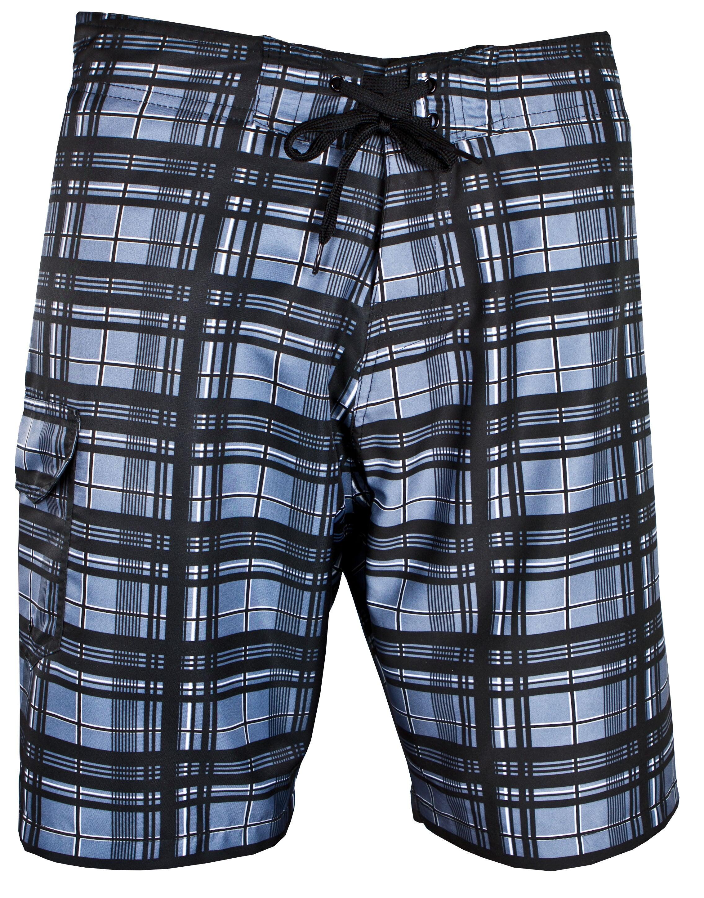 GUGGEN Mountain Boardshort Short Maillot de bain homme Old1862 6/7