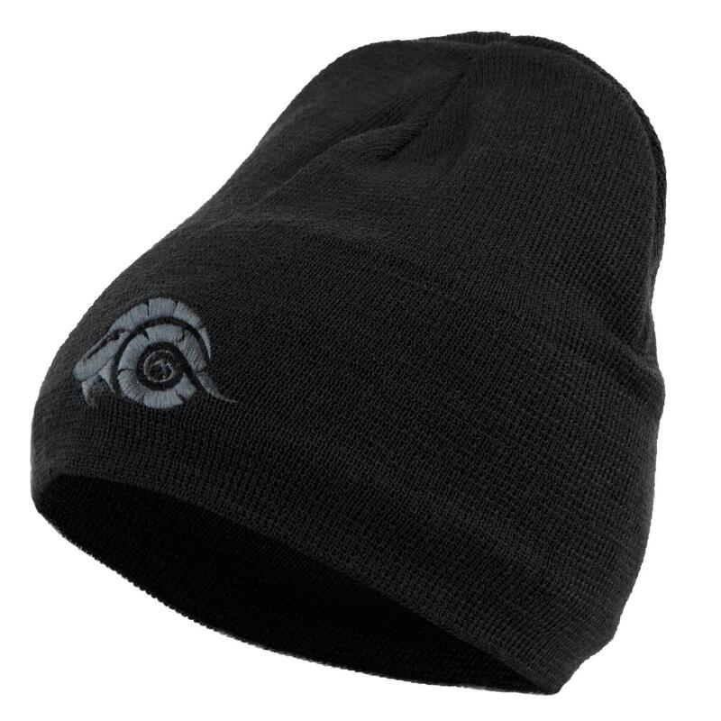 GUGGEN Mountain K901 beanie van wol met een lichte fleecevoering