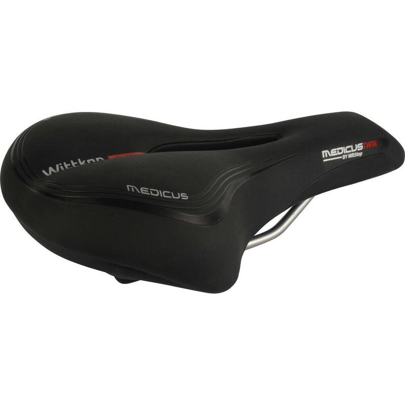 Medicus 1.0 Selle de vélo - Selle de trekking pour homme - Noir