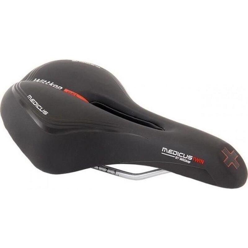 Medicus 1.0 Selle de vélo - Selle de trekking pour homme - Noir