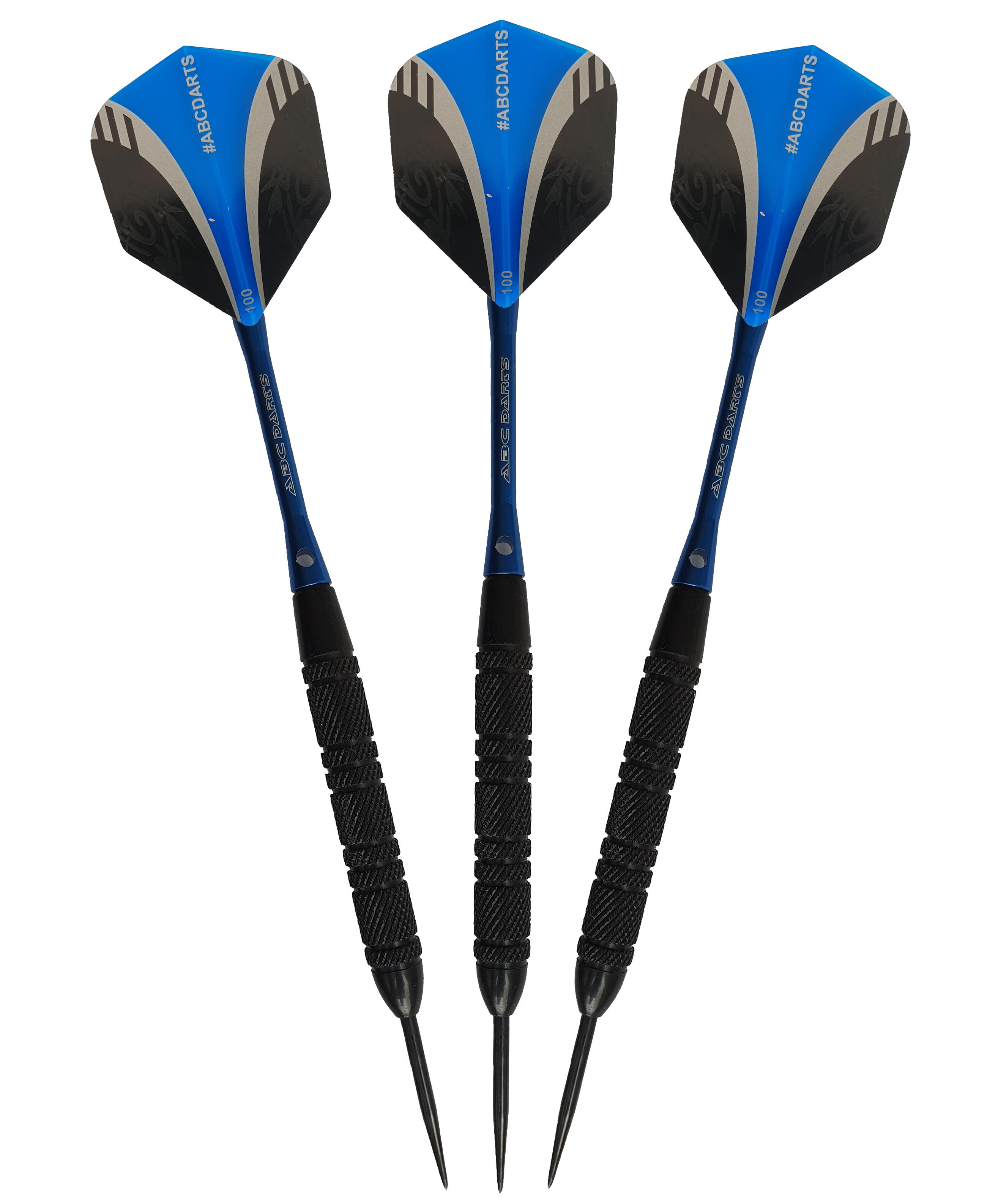 ABC Darts - 2 sets Black Brass Dartpijlen - 21 gram 2/6
