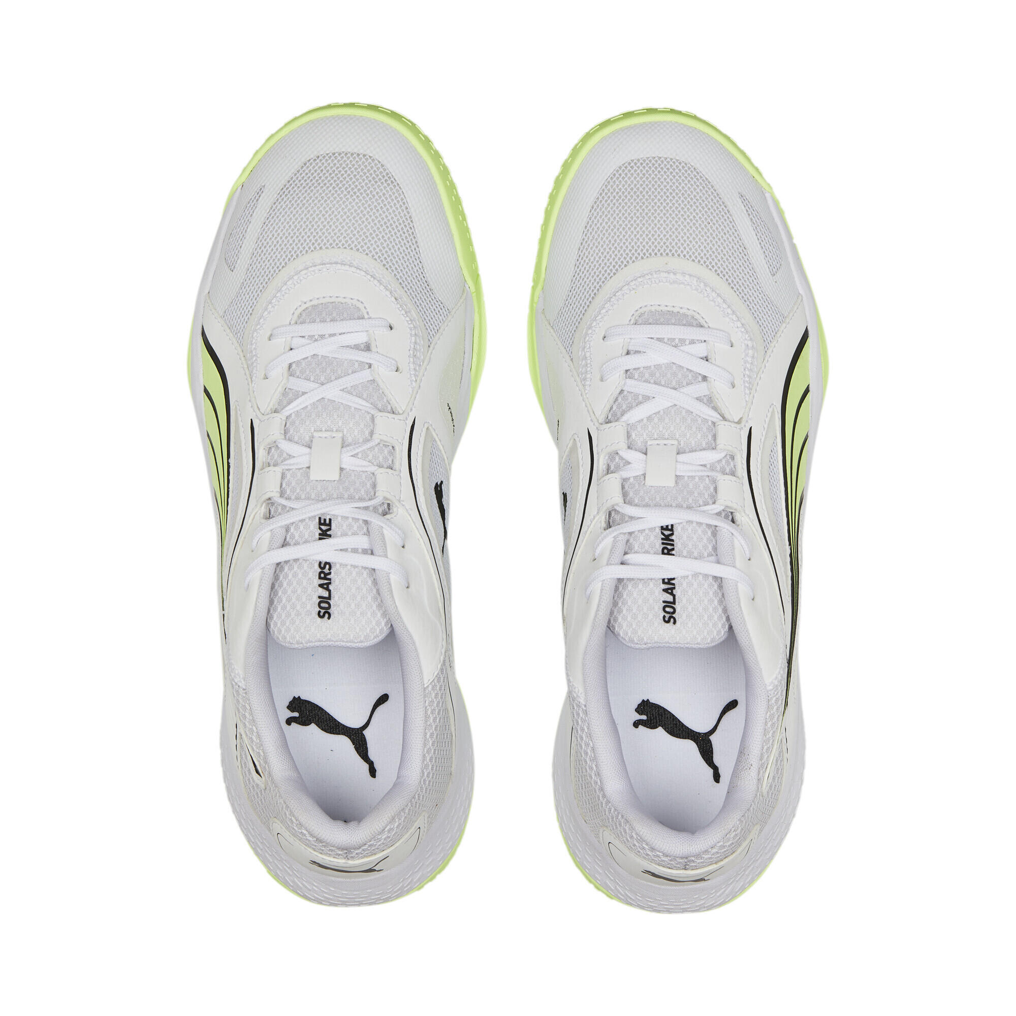 Solarstrike II indoorsportschoenen PUMA White Fizzy Light Black Yellow 6/7