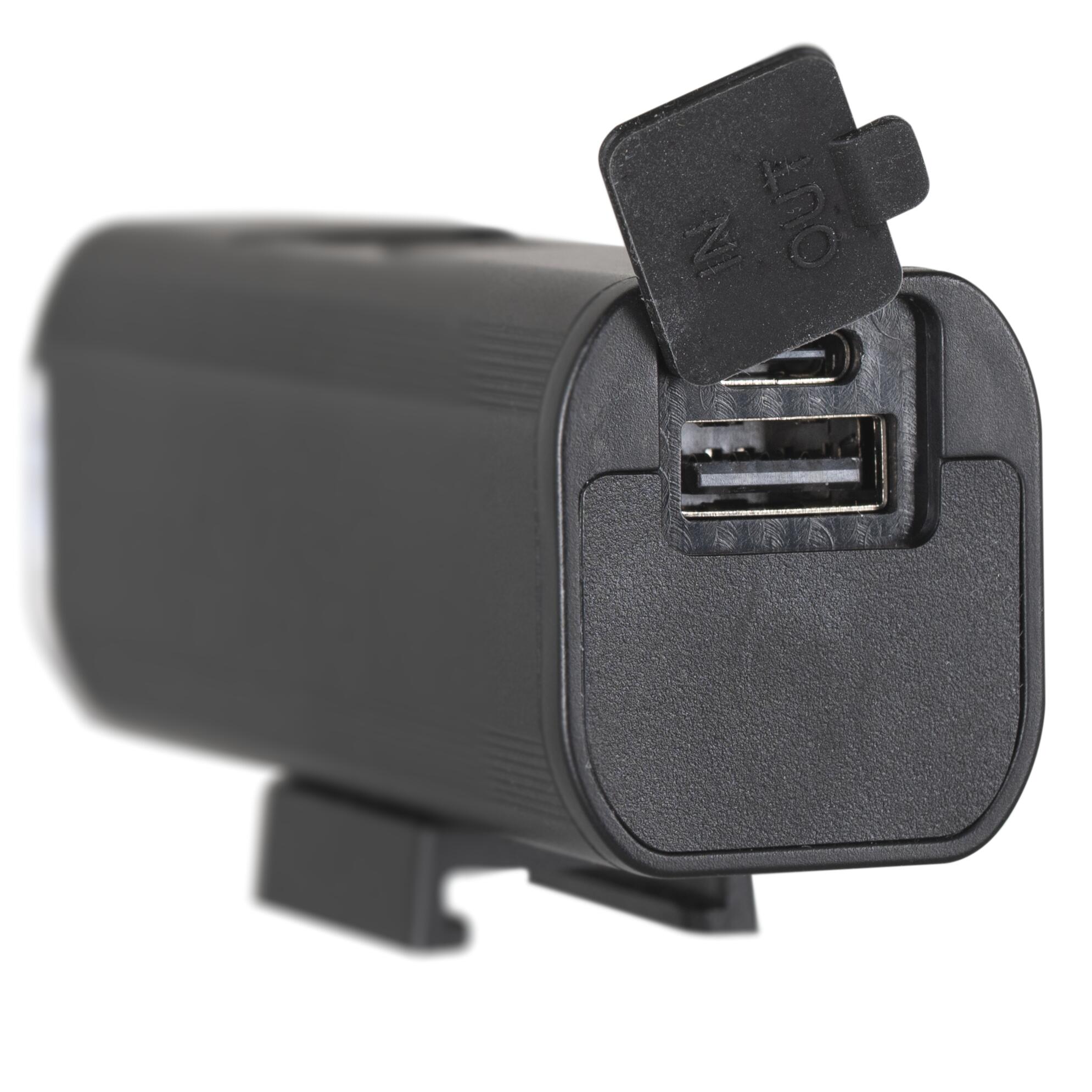 Luce anteriore per bici Vayox VA0071 1300 lm, ricaricabile, LCD, powerbank 5/8