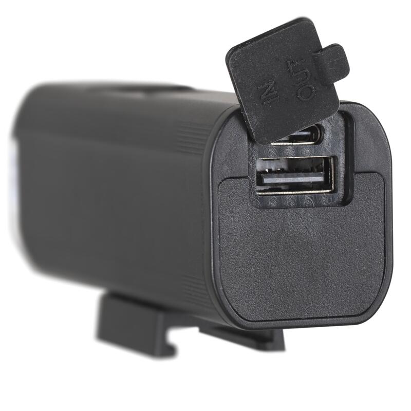 Lampă față pentru bicicletă VA0071 Powerbank LCD reîncărcabil 1300lm