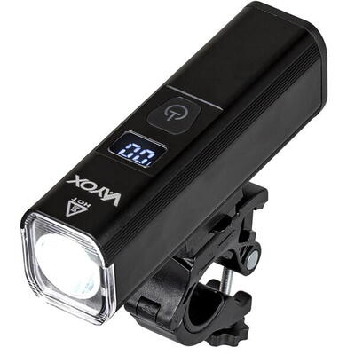 Luce anteriore per bici Vayox VA0071 1300 lm. ricaricabile. LCD. powerbank