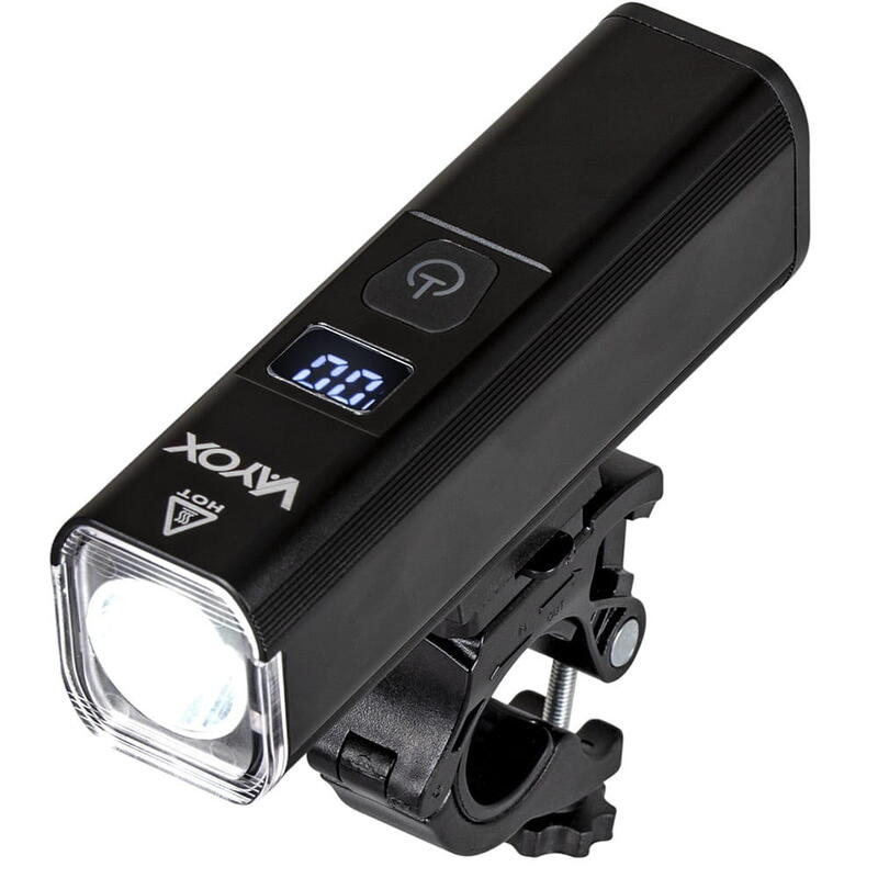 Lampă față pentru bicicletă VA0071 Powerbank LCD reîncărcabil 1300lm