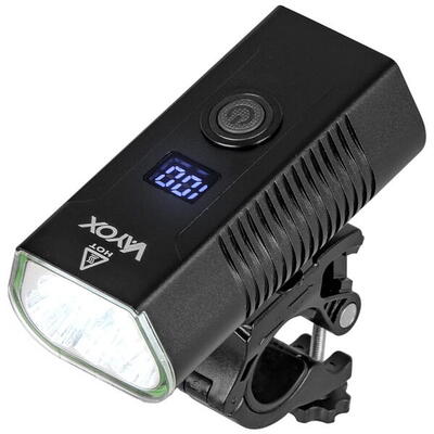 Luce anteriore per bici Vayox VA0073 1020 lm. ricaricabile. LCD. powerbank