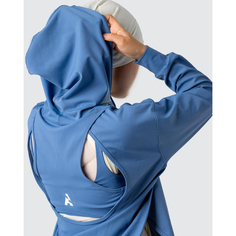 BATA FIT Sweat-shirt fitness pour femmes bleu