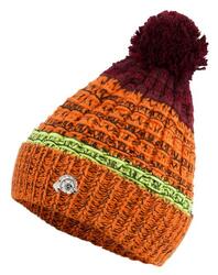 Bonnet K109 Bonnet d'hiver avec pompon et doublure polaire légère