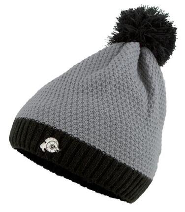 Bonnet GUGGEN Mountain K119 Bonnet d'hiver avec pompon et doublure polaire