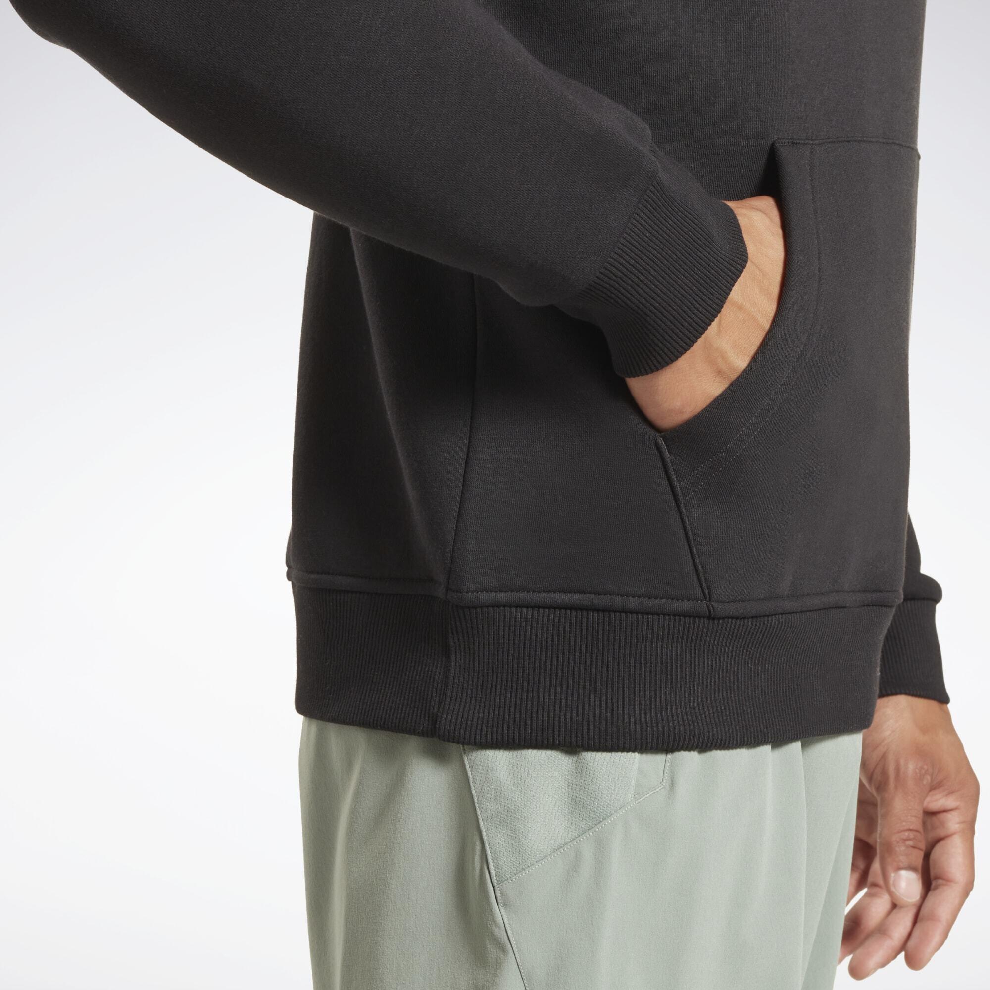 Felpa con cappuccio Reebok Identity Fleece Stacked Logo Pullover 6/6