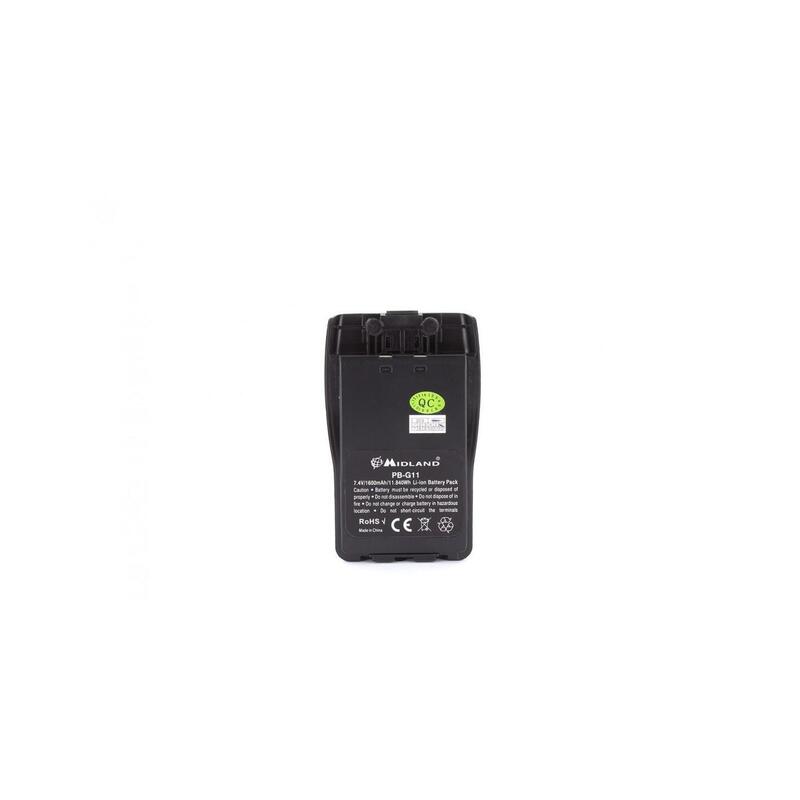 Bateria de litio MIDLAND PB-G11  1600mAh para walkie talkie G11 PRO