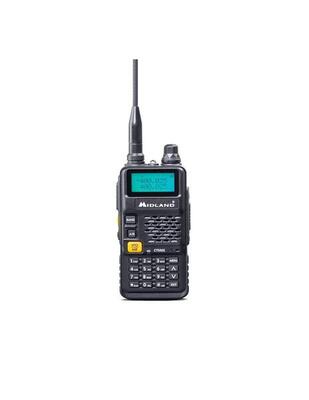 MIDLAND CT590 S Radiotrasmittente Dual Band VHF/UHF 5W 128 Canali Nero