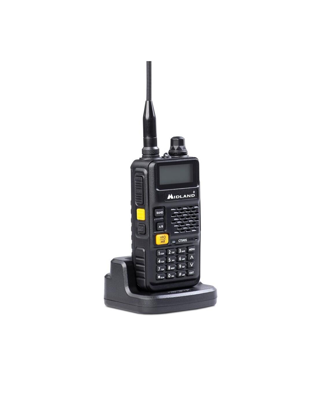 Radio CT590-S Dual Band UHF/VHF Midland 3/7