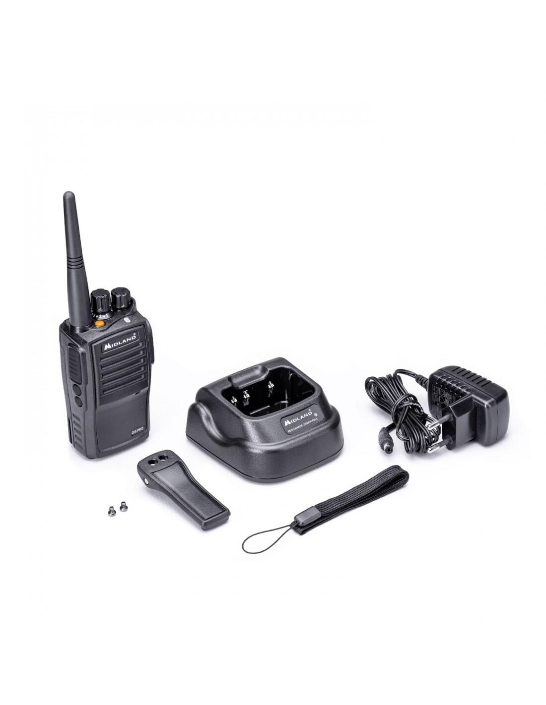 Walkie talkie MIDLAND G15 PRO IP67 16 memorias/scrambler 5/7