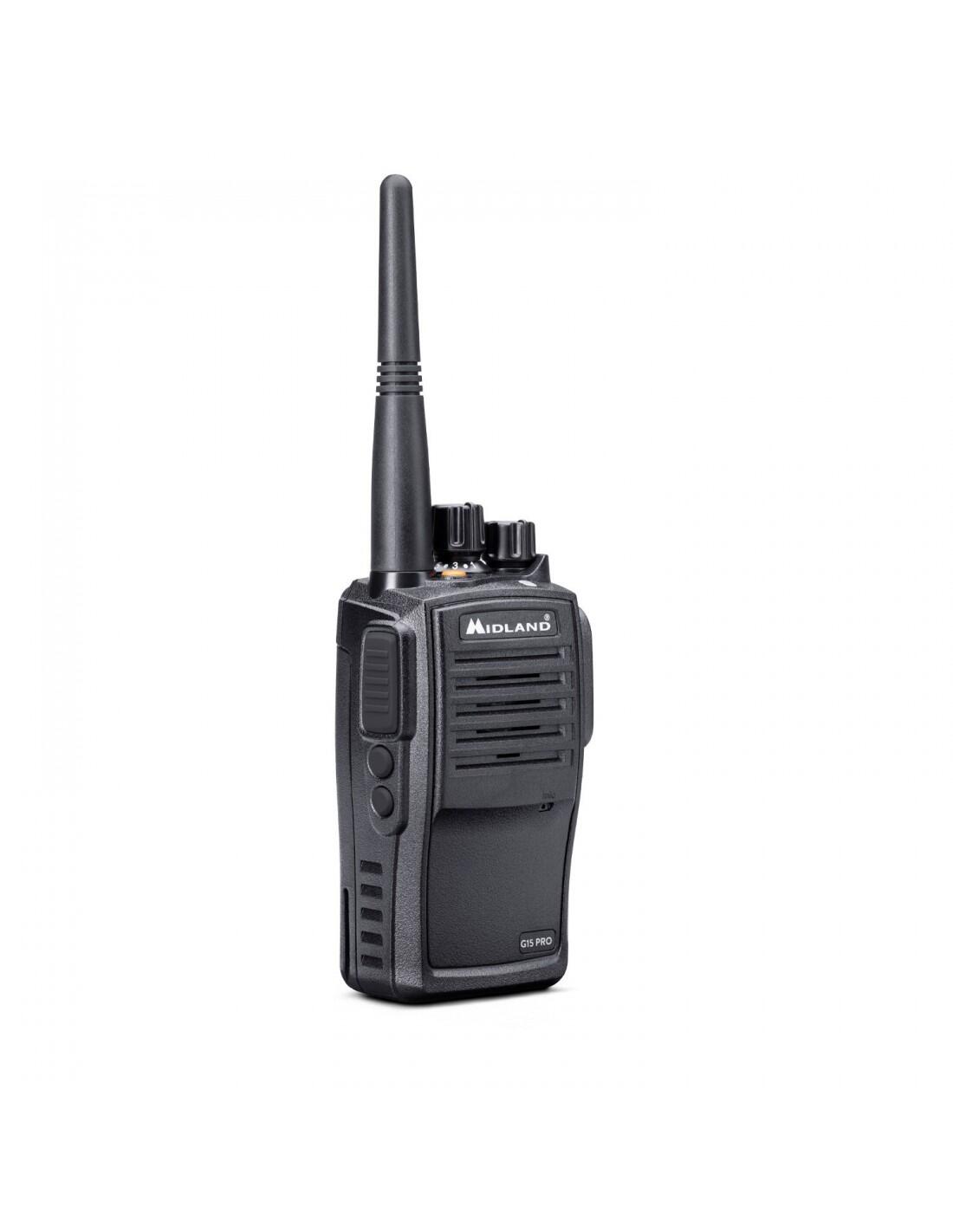 Walkie talkie MIDLAND G15 PRO IP67 16 memorias/scrambler 2/7