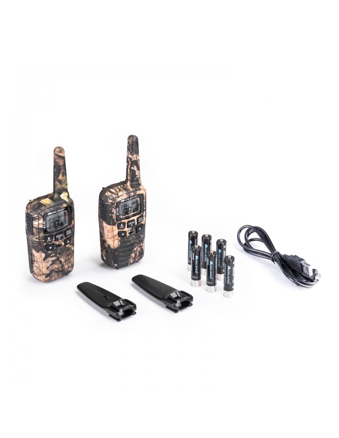 Talkie-walkie Midland XT30 Mimetic couple pmr4446 idéal pour l'extérieur 3/7